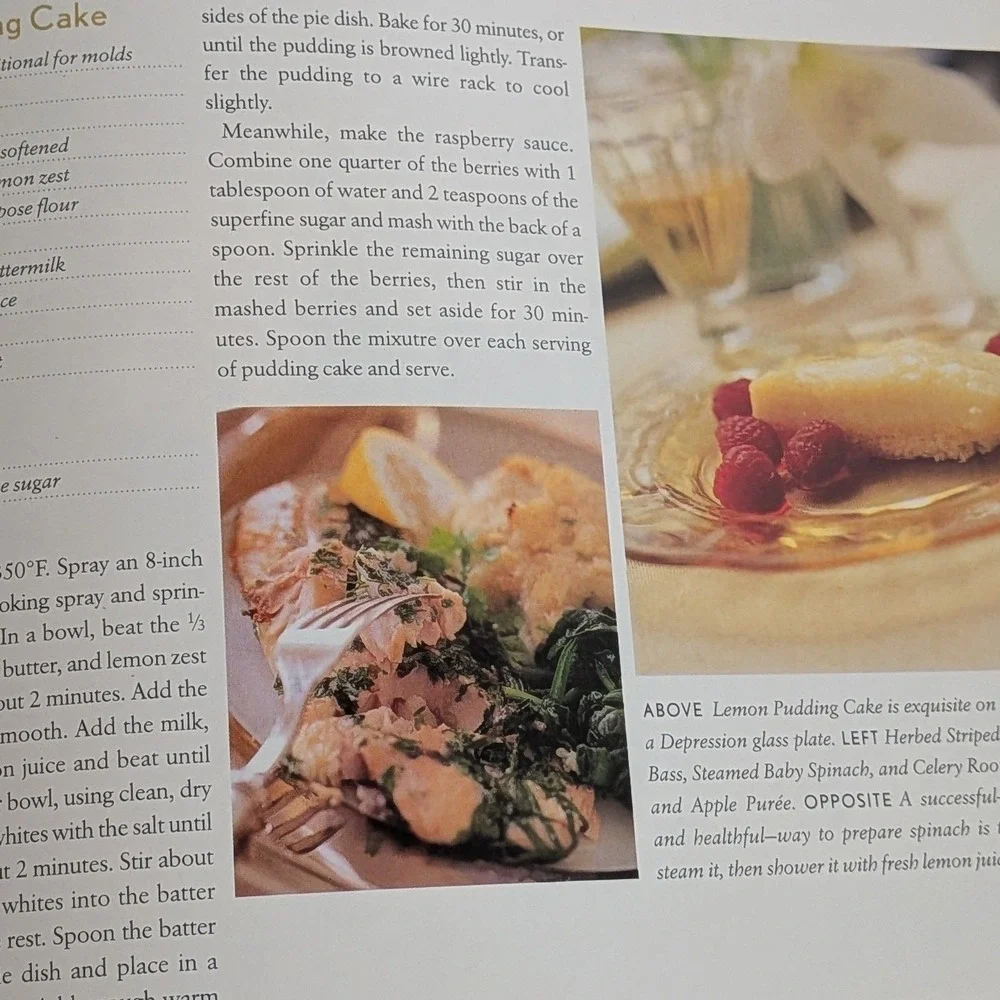 Martha Stewart Healthy Quick Cook Hardcover 1997 Seasonal Recipes Cookbook